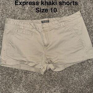 Express Khaki Women's Shorts
